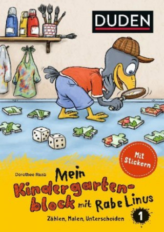 Książka Mein Kindergartenblock mit Rabe Linus (1). Bd.1 Dorothee Raab