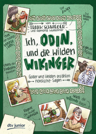 Könyv Ich, Odin, und die wilden Wikinger Götter und Helden erzählen nordische Sagen Frank Schwieger