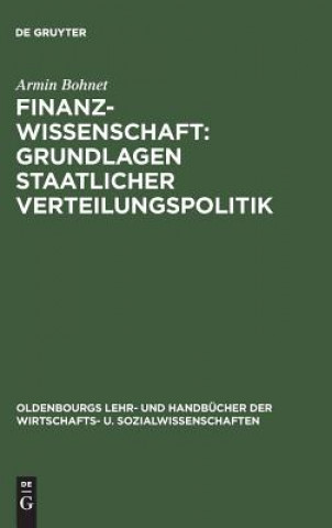 Könyv Finanzwissenschaft Armin Bohnet
