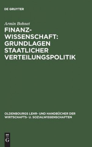 Livre Finanzwissenschaft Armin Bohnet