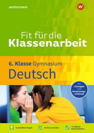 Kniha Fit für die Klassenarbeit - Gymnasium Thorsten Zimmer