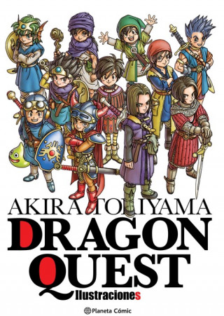 Könyv DRAGON QUEST AKIRA TORIYAMA ILUSTRACIONES Akira Toriyama