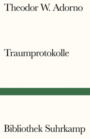 Carte Traumprotokolle Theodor W. Adorno