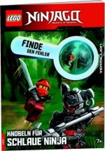 Kniha LEGO® NINJAGO® Finde den Fehler, Knobeln für schlaue Ninja, m. 1 Beilage 