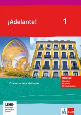 Kniha ¡Adelante! 1, m. 1 CD-ROM 