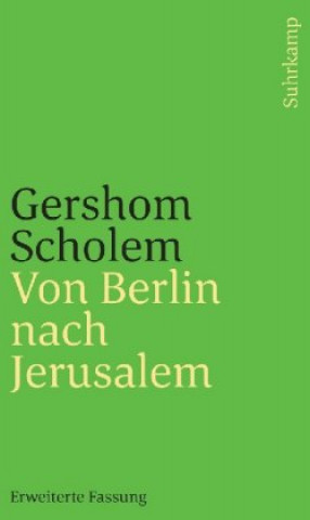 Carte Von Berlin nach Jerusalem Gershom Scholem