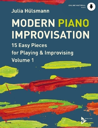 Tiskanica Modern Piano Improvisation, Klavier. Vol.1 Julia Hülsmann