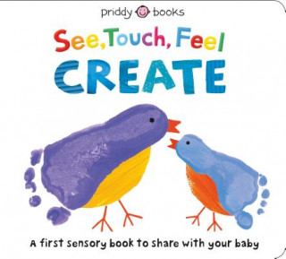Carte See, Touch, Feel: Create: A Creative Play Book Roger Priddy