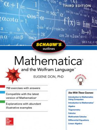 Kniha Schaum's Outline of Mathematica, Third Edition Eugene Don