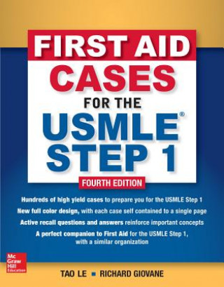Könyv First Aid Cases for the USMLE Step 1, Fourth Edition Tao Le
