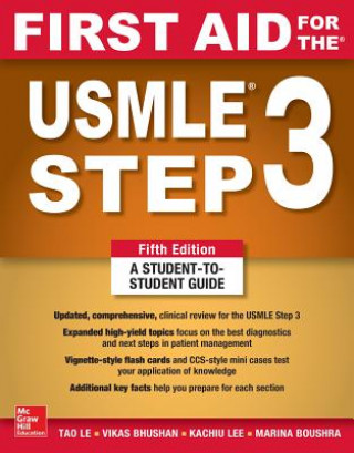 Könyv First Aid for the USMLE Step 3, Fifth Edition Marina Boushra