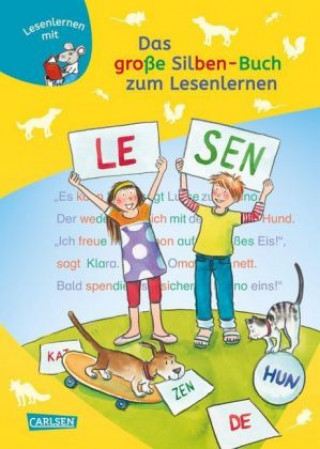Книга LESEMAUS zum Lesenlernen Sammelbände: Das große Silben-Buch zum Lesenlernen Rudolf Herfurtner