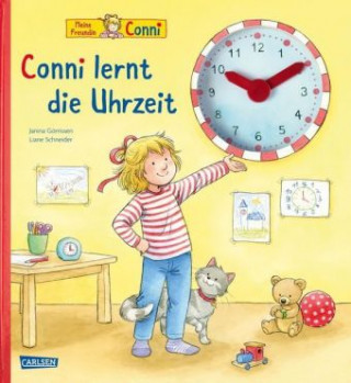 Kniha Conni-Bilderbücher: Conni lernt die Uhrzeit Liane Schneider