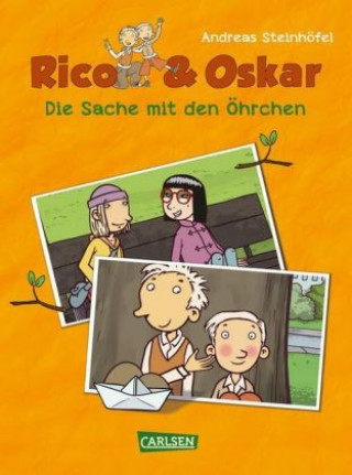 Kniha Rico & Oskar (Kindercomic): Die Sache mit den Öhrchen Andreas Steinhöfel