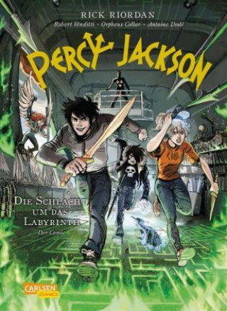 Kniha Percy Jackson (Comic) 4: Die Schlacht um das Labyrinth Rick Riordan