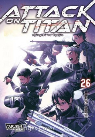 Carte Attack on Titan 26 Hajime Isayama