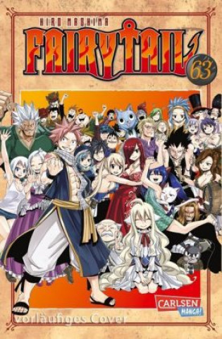 Kniha Fairy Tail 63 Hiro Mashima