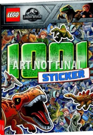 Kniha LEGO® Jurassic World 1001 Sticker 