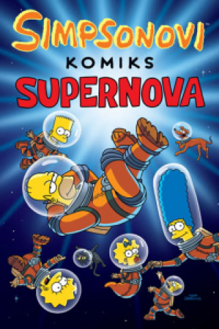 Książka Simpsonovi Supernova Matt Groening