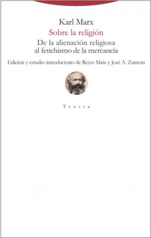 Kniha SOBRE LA RELIGIÓN KARL MARX