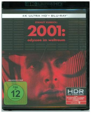 Video 2001: Odyssee im Weltraum 4K, 2 UHD-Blu-ray + 1 Blu-ray Stanley Kubrick