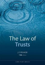 Carte Law of Trusts JE Penner