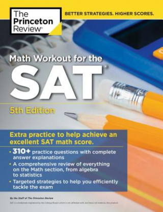 Kniha Math Workout for the SAT Princeton Review