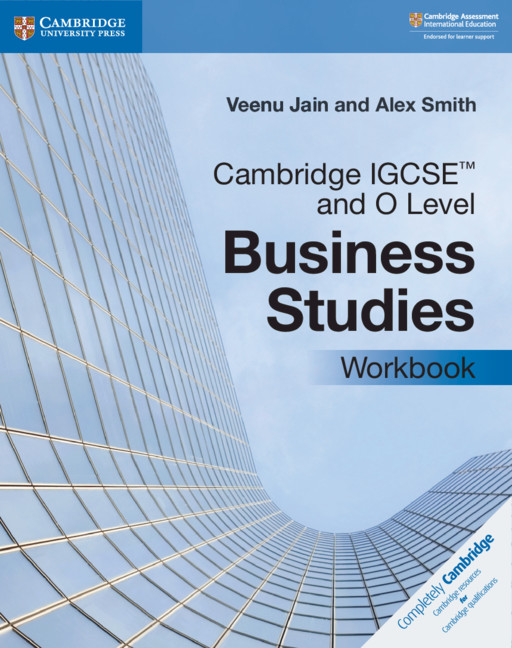 Könyv Cambridge IGCSE (TM) and O Level Business Studies Workbook Veenu Jain
