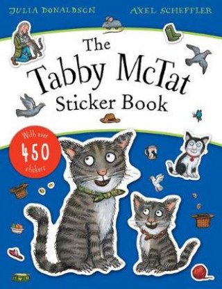 Kniha The Tabby McTat Sticker Book Julia Donaldson