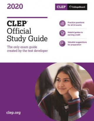 Kniha CLEP Official Study Guide 2020 