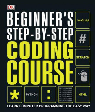 Kniha Beginner's Step-by-Step Coding Course DK