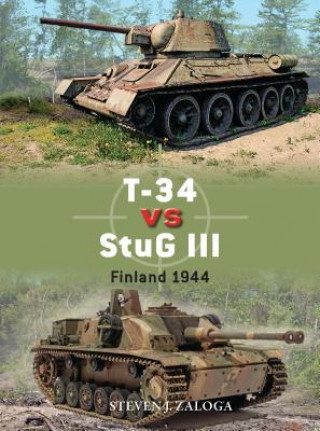 Könyv T-34 vs StuG III Richard Chasemore