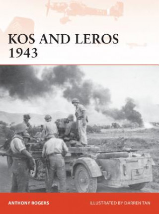 Carte Kos and Leros 1943 Anthony Rogers
