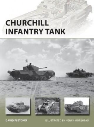 Kniha Churchill Infantry Tank David Fletcher