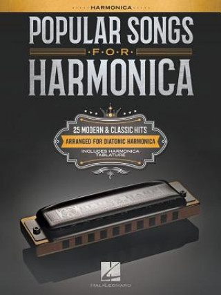 Kniha POPULAR SONGS FOR HARMONICA Hal Leonard Corp