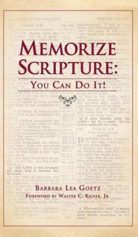Boek Memorize Scripture Barbara Lea Goetz
