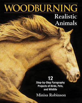 Книга Woodburning Realistic Animals Minisa Robinson