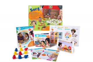Kniha Cleo & Cuquin Family Fun! Sorting Math Kit and App: Spanish/English, Bilingual Education, Preschool Ages 3-5, Kindergarten Readiness, Learn Sorting wi Hitn