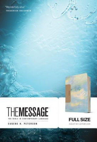 Livre The Message Full Size: The Bible in Contemporary Language Eugene H. Peterson