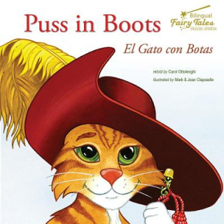 Kniha Bilingual Fairy Tales Puss in Boots: El Gato Con Botas Carol Ottolenghi