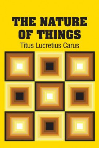 Carte Nature of Things Titus Lucretius Carus