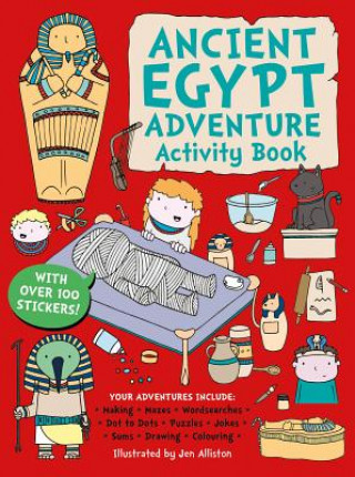 Libro Ancient Egypt Adventure Activity Book Alliston Jen
