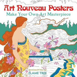 Carte Art Nouveau Posters (Art Colouring Book) Daisy Seal