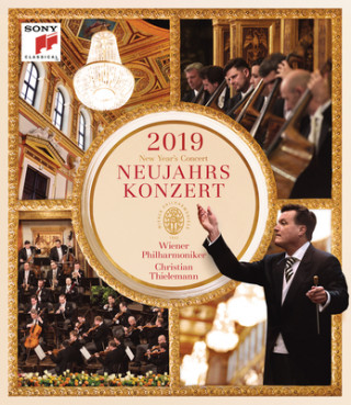 Filmek Neujahrskonzert 2019 / New Year's Concert 2019, 1 Blu-ray Christian Thielemann