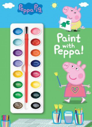 Книга Paint with Peppa! (Peppa Pig) Golden Books
