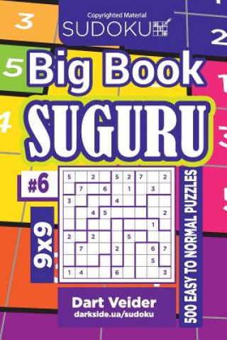 Buch Sudoku Big Book Suguru - 500 Easy to Normal Puzzles 9x9 (Volume 6) Dart Veider