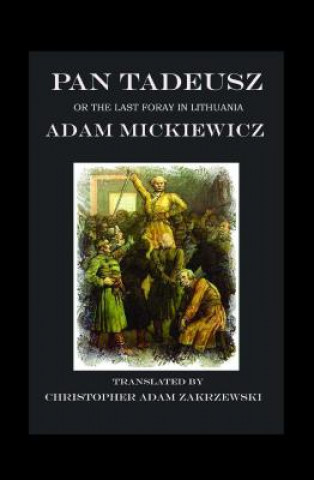 Kniha Pan Tadeusz Adam Mickiewicz