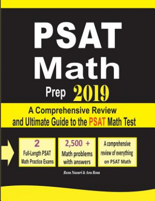 Knjiga PSAT Math Prep 2019 Reza Nazari