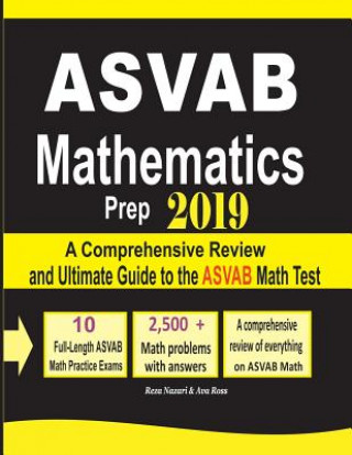 Kniha ASVAB Mathematics Prep 2019 Reza Nazari