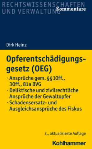 Kniha Opferentschädigungsgesetz (OEG) Dirk Heinz